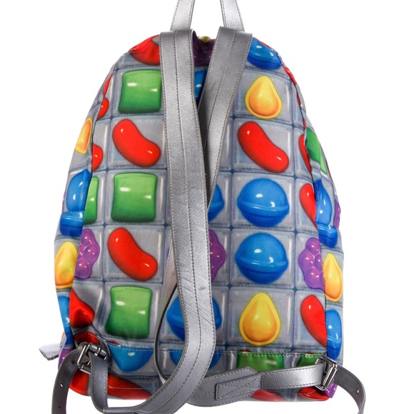 Moschino Nylon Candy Crush Backpack - Picture 2 of 16